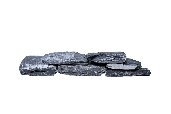 Schiefer schwarz Mauersteine twg 15-40 GSH 500 kg
