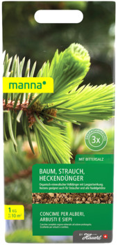 Manna Baum, Strauch, Heckendünger 2 kg